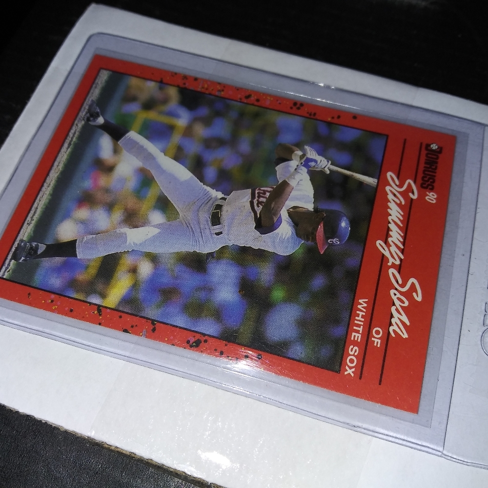 Sammy Sosa Rookie error